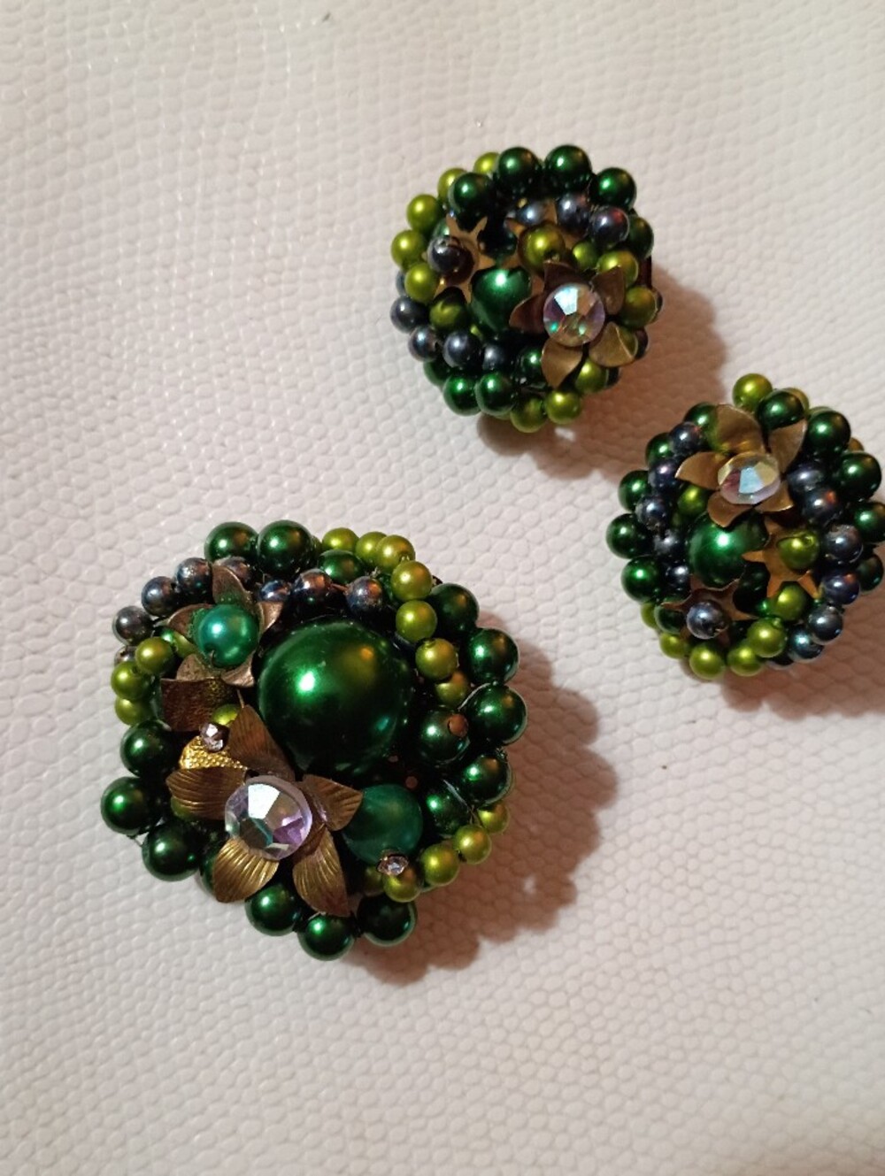 1940's Austria Brooch & Earrings!